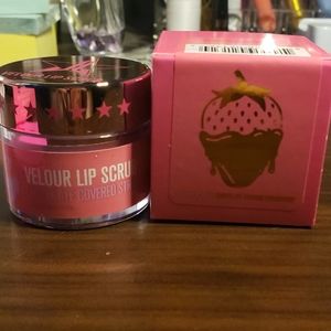 Chocolate Covered Strawberry Velour Lip Scrub